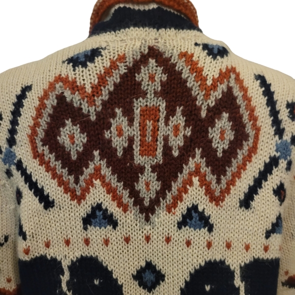 SOLD Calypso St Barth Mella Alpaca Elephant Sweater M - Picture 4 of 12